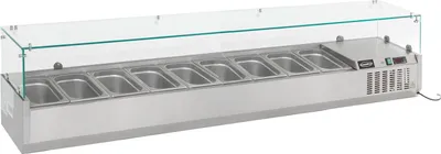 Obrázek produktu pro Pultová vitrína 1/3 Gn x 9