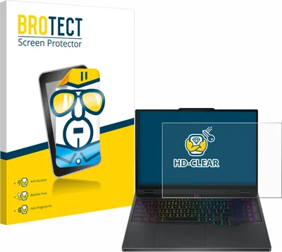 Produktbild von Für Lenovo Legion 5i Gen 10 15" Schutzfolie BROTECT Displayschutz Display Schutz Folie Klar Transparent