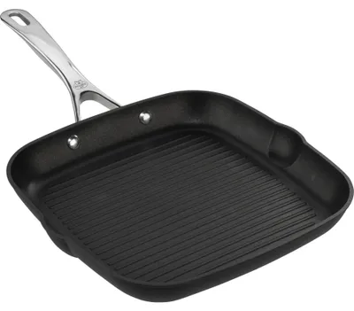 Grillpfanne 28 cm, antihaftbeschichtet, spülmaschinengeeignet