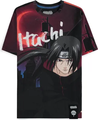 Produktbild von Naruto - Itachi And Sasuke Digital AOP Men's Short Sleeved T-shirt