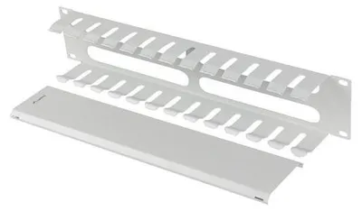 Zdjęcie produktu dla Organizer Kabli Lanberg Ak-1705-S 19" 2U Z Zaślepką Typ A Szary