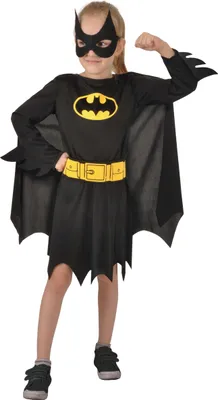 Immagine prodotto di Costume ufficiale da Batgirl per bambina nero e giallo - 110/122 (5-7 anni)