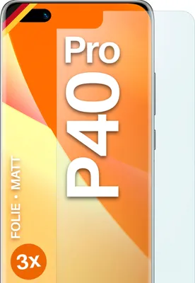 Produktbild von moex® 3x Schutzfolie kompatibel mit Huawei P40 Pro - Displayschutzfolie Anti Reflex Folie, Matt