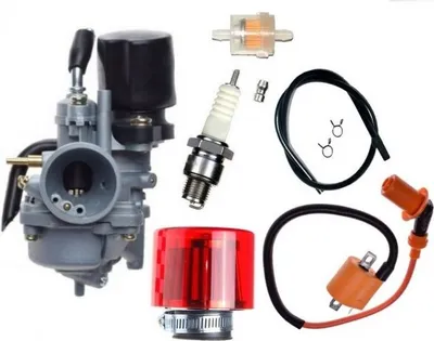 Produktbild von Racing VERGASER 17,5mm ZÜNDKERZE KIT Set für MOTOWELL RETROSA 50 2T