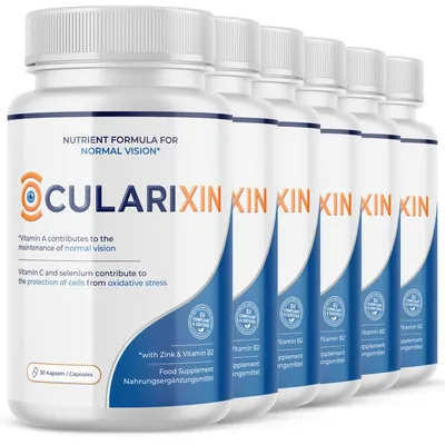 Produktbild von Ocularixin Kapseln | Für deine tägliche Balance | Mit Lutein, Vitaminen & Pflanzenextrakten | 6x30 Kapseln
