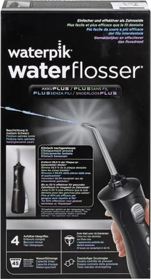 Immagine prodotto di Waterpik Cordless Plus WP-462E nero Munddusche, 1 St