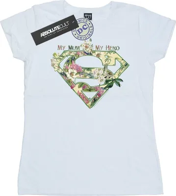 Produktbild von DC Comics - "My Mum My Hero" T-Shirt für Damen BI17464 (XXL) (Weiß)