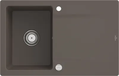 Produktbild von Villeroy & Boch Keramikspüle 333402TR, Siluet 45 Einbauspüle - inkl.