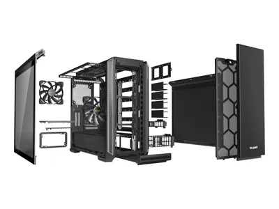 Obrázok produktu pre silent Base 601 Window Midi Tower Black, Silver