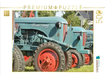 Produktbild von CALVENDO Puzzle Oldtimer Traktor Hanomag | 500 Teile Lege-Größe 48 × 36 cm Foto-Puzzle für Erwachsene