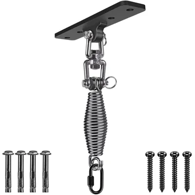 Image de Solidchoice - Support pour sac de musculation robuste, avec rotation à 360°, idéal pour une salle de sport à domicile