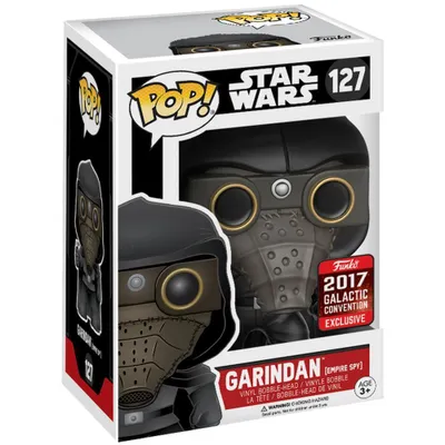 Produktbild von Star Wars - Garindan Empire Spy 127 2017 Galactic Convention Exclusive - Funko Pop! - Vinyl Figur