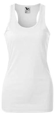 Image de Malfini - Haut sans manches pour femmes, dos nageur PP7330 (XS) (blanc)