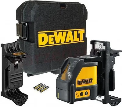 Obrázek produktu pro DeWALT DW088K, 10 m, 0,3 mm/m, 4°, 640 nm (<1 mW), Černá, Oranžová, 1/4"