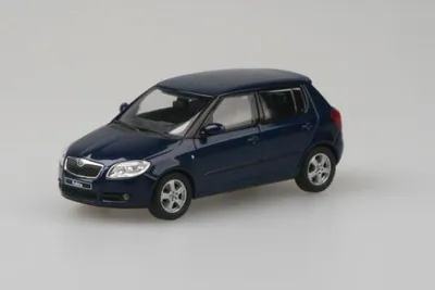 Image de Skoda Fabia II (2006) 1:43 - Bleu tempête métallique