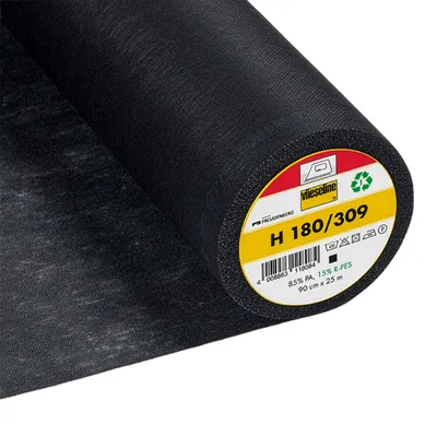 Produktbild von Vlieseline H180 Bügeleinlage 1/2 Meterware 90cm breit für leichte feine Stoffe