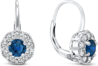 Immagine prodotto di Orecchini in argento lucido con zirconi EA333WB