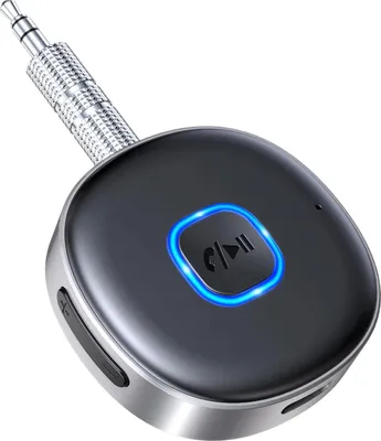 Produktbild von MODFU KFZ-Adapter Bluetooth 5.0 Audio Empfänger AUX Adapter für Auto, Hi-Fi Sound, Musik Streaming, Plug & Play, 3,5mm Klinke, Wireless Audio Adapter