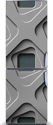 Produktbild von Tulup Kühlschrankdekoration - Magnetmatte - 70 cm x 190 cm - Magnet auf dem Kühlschrank - 3D-Abstraktion