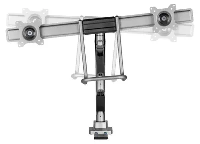 Produktbild von SolidHand BM02U Grauer VESA-verstellbarer Doppelmonitorständer