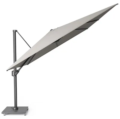 Produktbild von Sonnenschirm rechteckig 4x3 m Challenger T¹ Premium | hinten kippbarㅤ4.0 x 3.0 Meter 4 Manhattan | Anthrazit