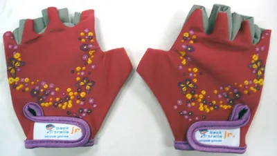 Produktbild von On Bike Halbfinger-Fahrradhandschuhe für Mädchen und Kinder