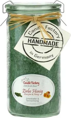 Produktbild von Candle Factory Mini Jumbo, Rund, Grün, Honig, Kiefer, 70 h, 1 Stück(e)