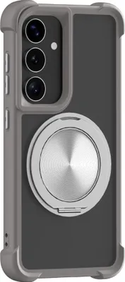 Immagine prodotto di Custodia MagSafe per Samsung Galaxy S26 Plus con anello a 360 gradi, grigia