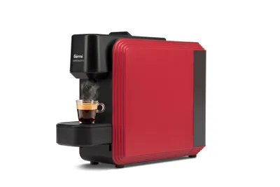 Zdjęcie produktu dla Girmi MC75, Ekspres do kawy na strączki, 1 l, Podstawka pod kawę, 1400 W, Czarny, Czerwony