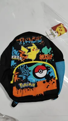 Produktbild von Rucksack für Kinder im Kindergarten mit Pokemon Motiv, Klein, für Jungen und Mädchen