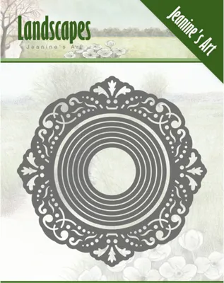 Produktbild von Stanzschablone - Jeanines Art - Landscapes - Kreis