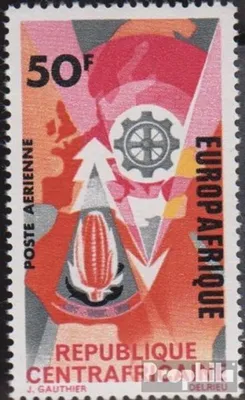 Produktbild von Briefmarken Zentralafrikanische Republik 1966 Mi 123 (kompl.Ausg.) postfrisch Europafrique