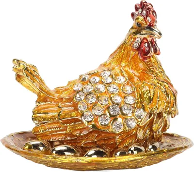 Produktbild von Klein gouden eiersieradenkistje