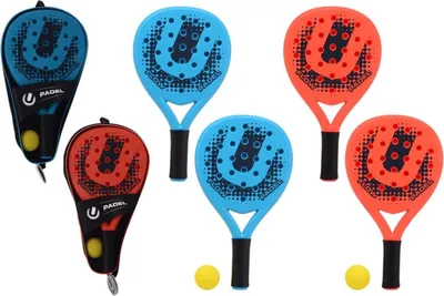 Zdjęcie produktu dla Zestaw Padelracket Hot 2 rakietki, piłka, pokrowiec 2kl.