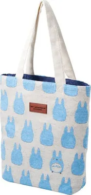 Produktbild von Mein Nachbar Totoro Tragetasche Totoro Silhouette Blue