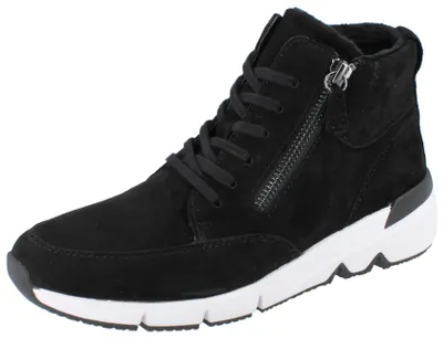 Produktbild von GABOR Damen Stiefelette schwarz/Samtchevreau Flausch - Größe: UK 5