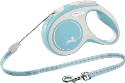 Produktbild von Flexi 213004, Hund, Rückziehbare Leine, Blau, Band, 12 kg, Einfarbig