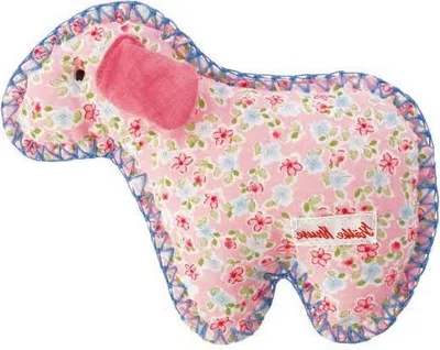 Produktbild von Käthe Kruse Kuscheltier Lamm rosa Rassel für Babys und Kleinkinder