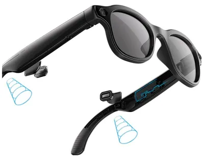 Productafbeelding van ZELURXX Slimme vertaalbril, 13MP, 4G geheugen, Bluetooth, camera, video, muziek, spraakassistent, touchbediening, compatibel met Android & iOS