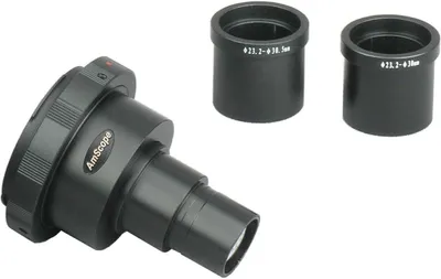 Kameraadapter für Canon SLR/D-SLR Mikroskope, Metall, schwarz