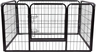 Produktbild von Welpenauslauf Welpenfreigehege Freigehege Laufstall Laufgitter Welpenzaun 70 x 80 cm