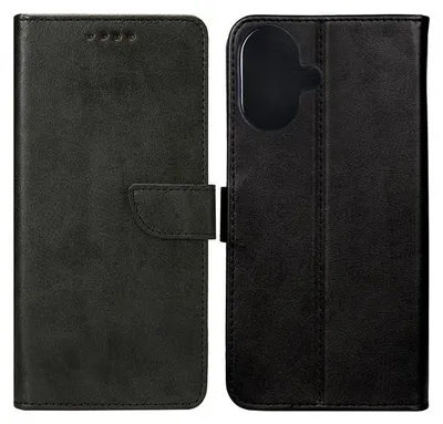 Produktbild von Rixus Flip-Hülle Wallet passend für Samsung Galaxy A07 (A075F) mit Standfunktion, schwarz