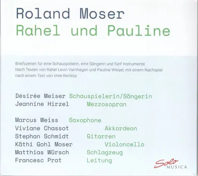 Immagine prodotto di Moser, R: Rahel e Pauline