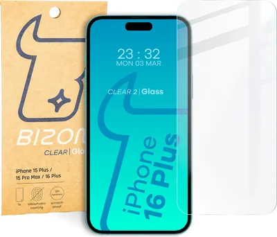 Produktbild von Szkło hartowane Bizon Glass Clear 2 do iPhone 15 Plus / 15 Pro Max / 16 Plus