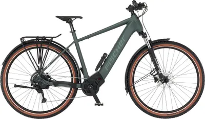 Produktbild von FISCHER TERRA T100 E-Bike - green, 28 Zoll, RH 55 cm, 711 Wh