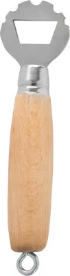 Produktbild von Schneider Grillschaber/Flaschenöffner aus Edelstahl mit Holzgriff