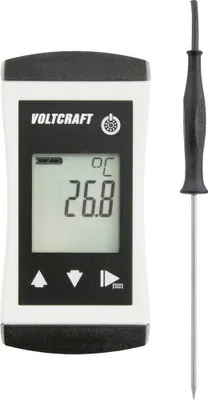 Produktbild von VOLTCRAFT PTM 100 + TPT-202 Temperatur-Messgerät -200 - 450 °C Fühler-Typ Pt1000 IP65