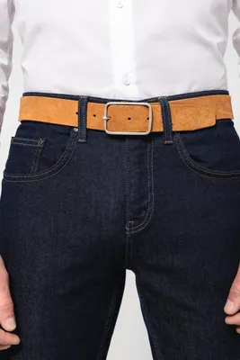 Produktbild von Kariban Premium Veloursledergürtel für Herren