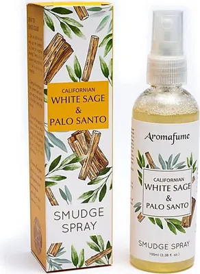 Obrázek produktu pro Smudge Spray White Sage & Palo Santo Aromafume -- balení 3 ks - 100 ml