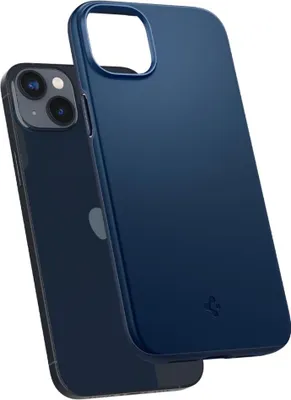 Produktbild von Spigen ACS04775, Cover, Apple, iPhone 14 Plus, 17 cm (6.7"), Navy